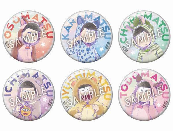 『おそ松さん』アニマルパジャマ トレーディング缶バッジ 6個入りBOX