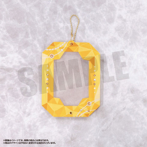 amieオリジナル ジュエリーアクリルフレーム 宝石ver. 3.イエロー