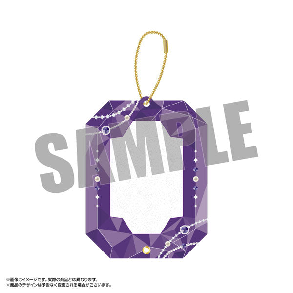 amieオリジナル ジュエリーアクリルフレーム 宝石ver. 6.パープル