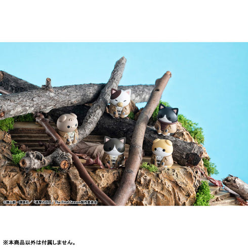 『進撃の巨人』MEGA CAT PROJECT 進撃のニャンコ 調査兵団集合だニャン! 8個入りBOX