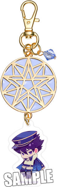『ブルーロック』ステンドグラス風キーホルダー「烏旅人」ホロスコープVer.
