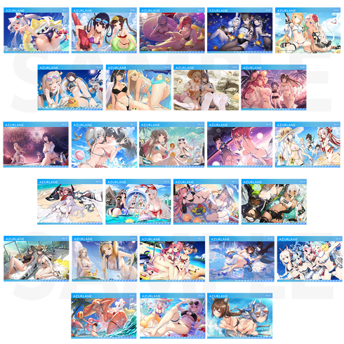 『アズールレーン』トレーディングブロマイド (2枚入り) BOX