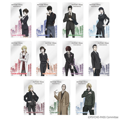 『PSYCHO-PASS サイコパス』トレーディングクリアカードコレクション 全11種 コンプリートセット