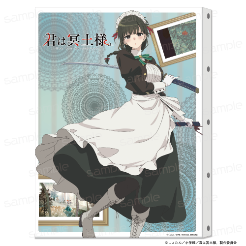 『君は冥土様。』描き下ろし キャンバスアート【雪(メイド服)】【202506再販】