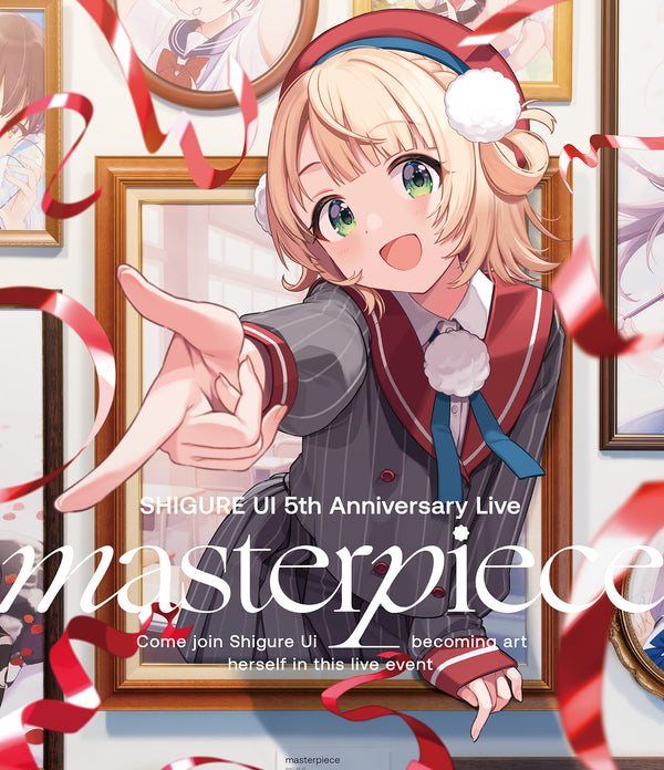 【Blu-ray】しぐれうい/SHIGURE UI 5th Anniversary Live “masterpiece” Blu-ray【通常版】