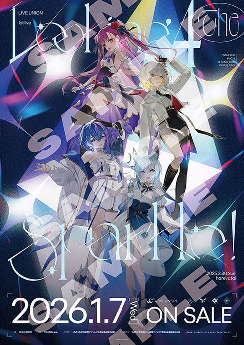 【Blu-ray】LIVE UNION 1st Live「Looking 4 The Sparkle!」
