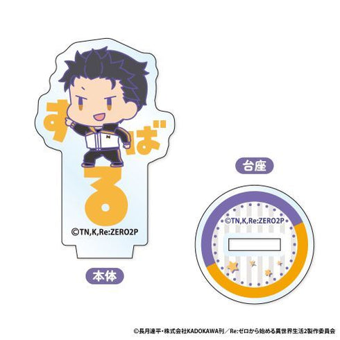 『RE:ゼロから始める異世界生活』おなまえぴたんコ ミニアクリルスタンド BOX