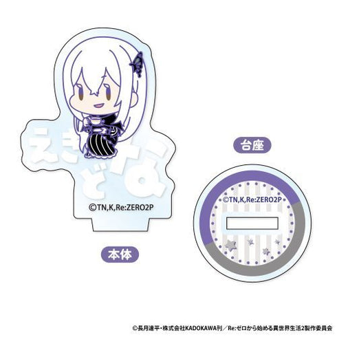 『RE:ゼロから始める異世界生活』おなまえぴたんコ ミニアクリルスタンド BOX