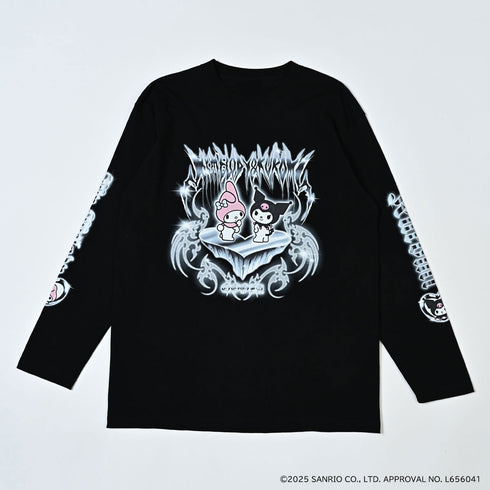 『サンリオキャラクターズ』QOOZA × マイメロディ&クロミ / コラボ L/S TEE