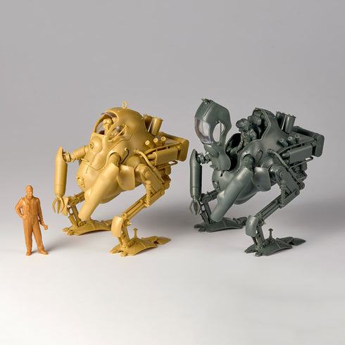 ARTPLA マシーネンクリーガー カングール(2機セット)&整備兵 1/35 プラモデル