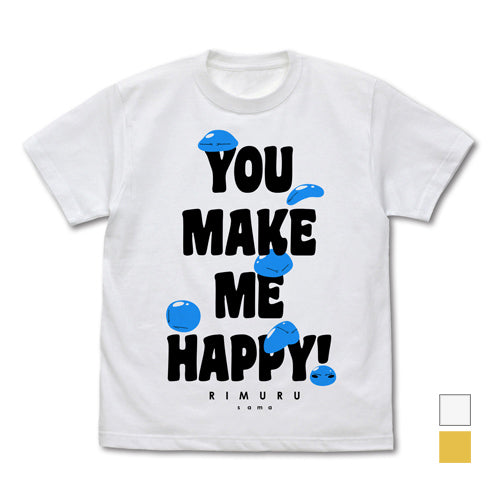 『転生したらスライムだった件』みんなのリムル様 Tシャツ WHITE【202406再販】