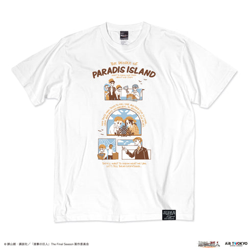 『進撃の巨人』The Final Season 完結編 (後編)イラストTシャツ 4(僕達が見てきた物語)