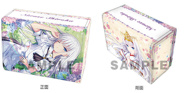 『Summer Pockets REFLECTION BLUE』合皮製デッキケースW「鳴瀬しろは」Ver.2 リバイバル