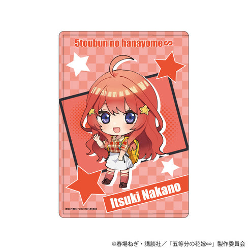 『五等分の花嫁∽』キャラクリアケース07/五月 アメリカンポップver.(ミニキャライラスト)