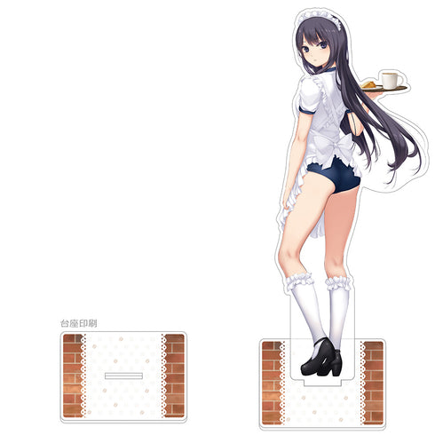 『珈琲貴族先生』描き下ろし特大アクリルスタンド(白峰莉花/喫茶店)