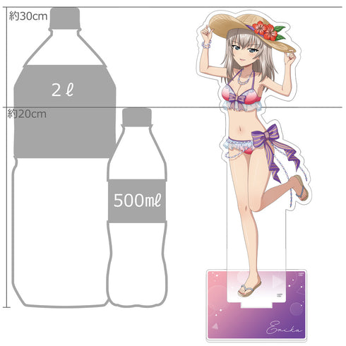 『ガールズ&パンツァー 戦車道大作戦!』特大アクリルスタンド (逸見エリカ/水着2022)