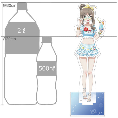 『ガールズ&パンツァー 戦車道大作戦!』特大アクリルスタンド (島田千代/水着2022)