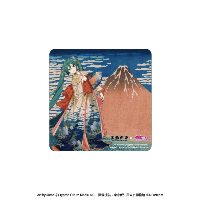 葛飾北斎×初音ミク』カーマグネット 冨嶽三十六景 凱風快晴 – Anime