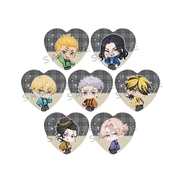 『東京リベンジャーズ』ハート缶バッジ(サスペンダー/A)BOX