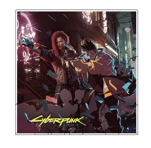 『サイバーパンク エッジランナーズ』とびすた Cyberpunk 2077 & Edgerunners (V & DAVID GUNFIGHT)