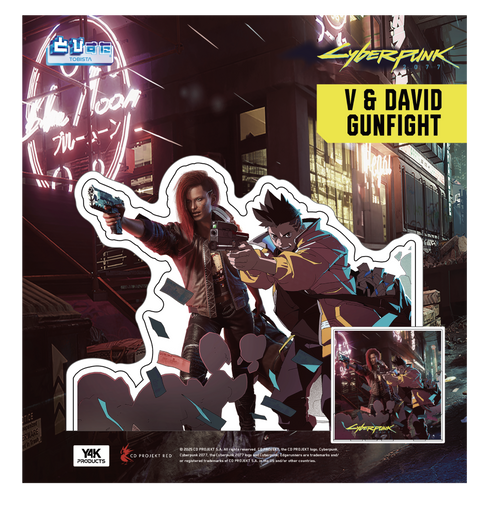 『サイバーパンク エッジランナーズ』とびすた Cyberpunk 2077 & Edgerunners (V & DAVID GUNFIGHT)