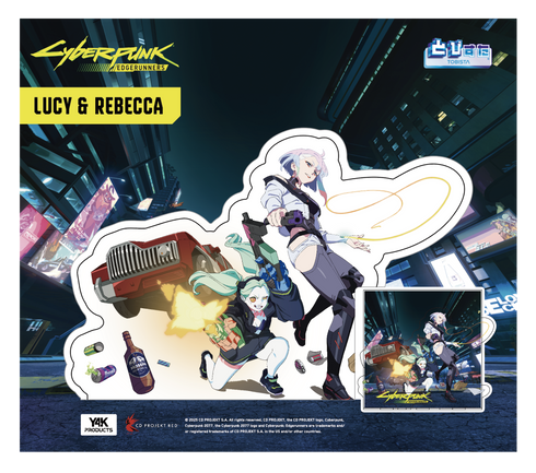 『サイバーパンク エッジランナーズ』とびすた Cyberpunk: Edgerunners (LUCY & REBECCA)