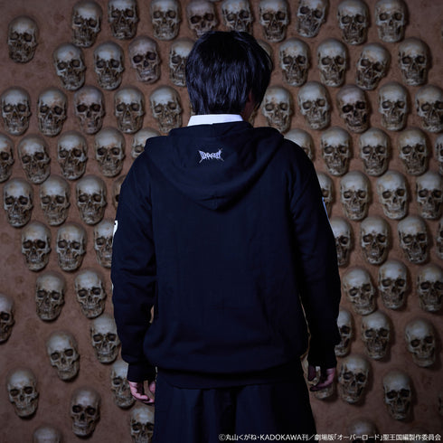 『オーバーロード』OVERLORD × QOOZA / Ainz Ooal Gown zip hoodie【202411再販】