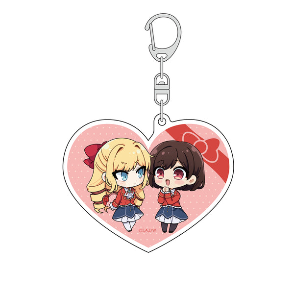 『私の推しは悪役令嬢。』アクリルキーホルダー(クレア&レイ)