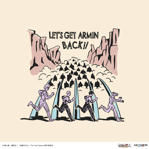『進撃の巨人』The Final Season 完結編 (後編)ロングスリーブTシャツ2(アルミンを取り戻す)