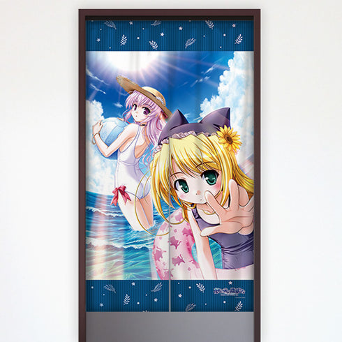 『夜明け前より瑠璃色な』のれん(リース&エステル)