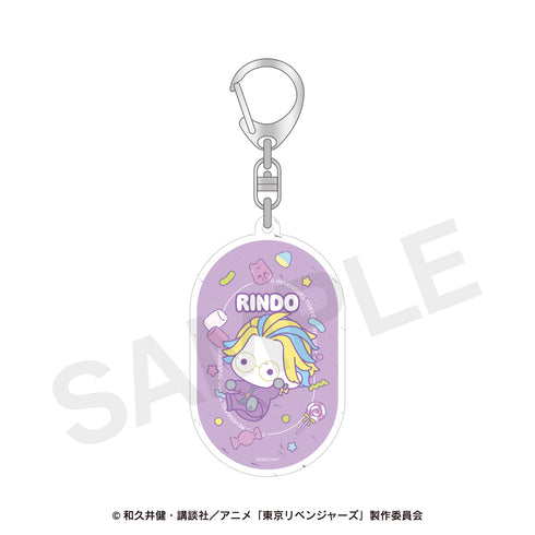『東京リベンジャーズ』ラメアクリルキーホルダー(ぷにきゅ~と) 07.灰谷竜胆