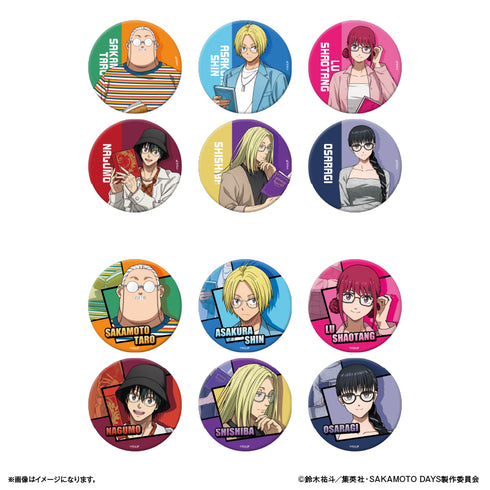『SAKAMOTO DAYS(眼鏡Style)』SAKAMOTO DAYS トレーディング缶バッジ 眼鏡Style 【全12種】(BOX)