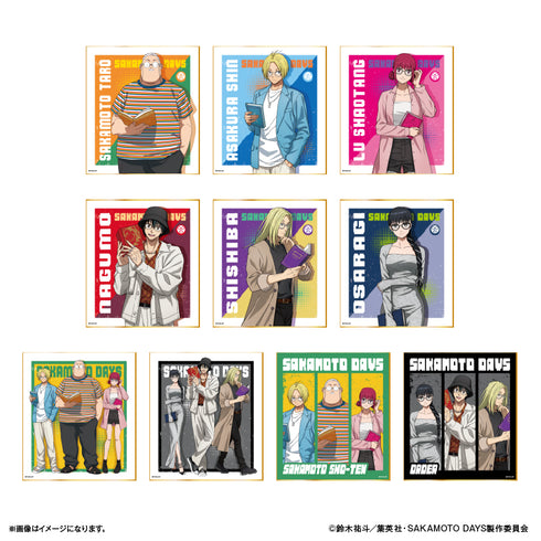 『SAKAMOTO DAYS(眼鏡Style)』SAKAMOTO DAYS トレーディングミニ色紙 眼鏡Style 【全10種】(BOX)
