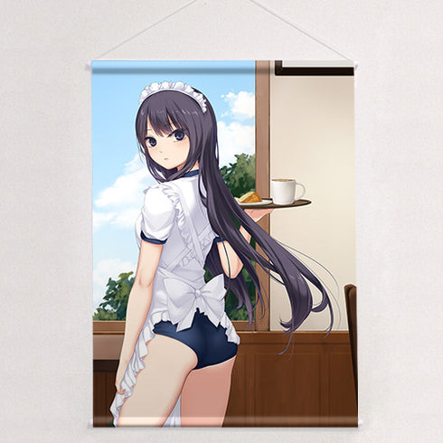 『珈琲貴族先生』描き下ろしB2タペストリー(白峰莉花/喫茶店)Wスエード