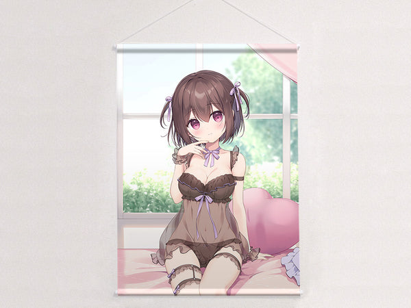 『宮坂なこ先生』描き下ろしB2タペストリー(音瑠)Wスエード