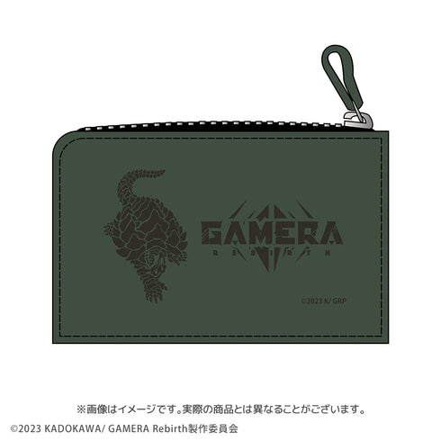 『GAMERA-Rebirth-』 栃木レザー コンパクトLウォレット ガメラ