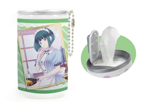 『女神のカフェテラス』ウェットティッシュ缶 小野白菊