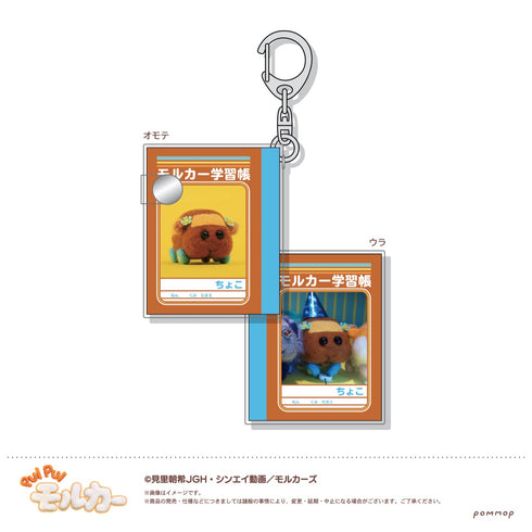 「PUI PUI モルカー」ミニミニ学習帳キーホルダーコレクション BOX