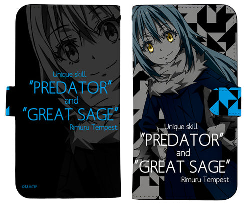 『転生したらスライムだった件』リムル=テンペスト 手帳型スマホケース158