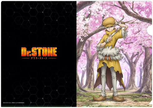 『Dr.STONE』【描き下ろし】A4クリアファイル 西園寺羽京(桜)