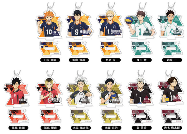 『ハイキュー!!』スタンドミニアクリルキーホルダー Vol.5 A BOX