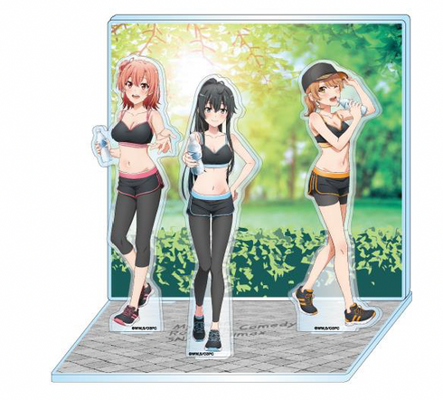 『やはり俺の青春ラブコメはまちがっている。完』アクリルジオラマ スポーツウェア ジオラマ