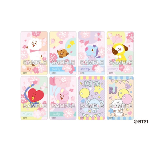 『BT21』デコステッカー2 ガムつき BOX