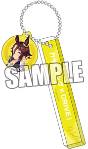 『ウマ娘 プリティーダービー』チャーム付きルームキーホルダー「ウオッカ」