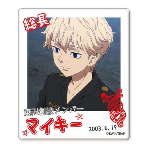 『東京リベンジャーズ』インスタントフォトマグネット(マイキー 創設メンバー)