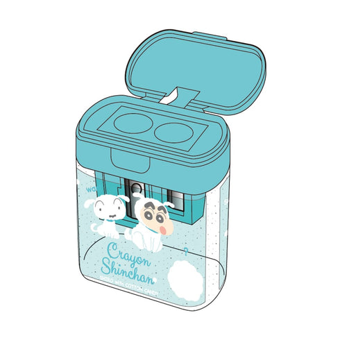 『クレヨンしんちゃん』ツインシャープナー シロとわたあめ