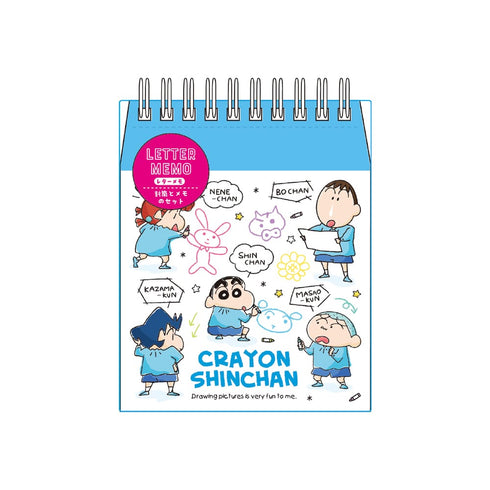 『クレヨンしんちゃん』レターメモ らくがき/ともだち
