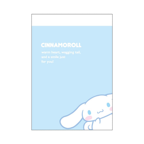 『サンリオ』ミニメモ シンプル/シナモロール