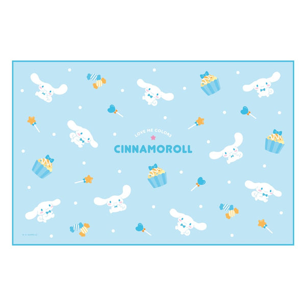 『サンリオ』ワイドランチクロス ラブミーカラーズ/シナモロール