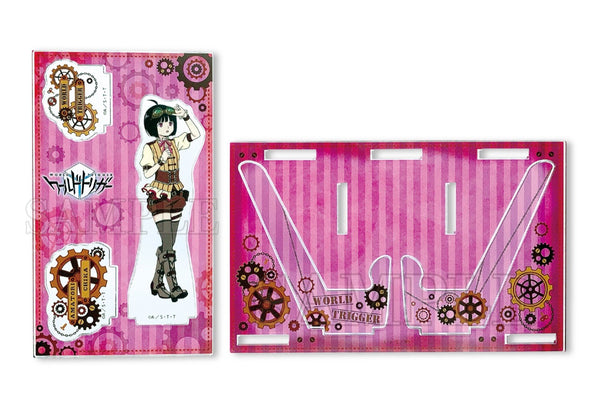 『ワールドトリガー』ポップアップアクリルスマホスタンド 雨取千佳(スチームパンク)